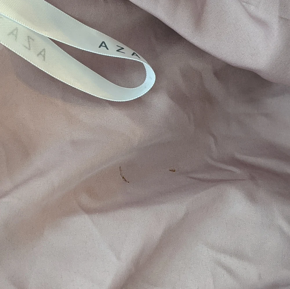 Azazie Blush Bridesmaid Dress Sz A2 - Picture 3 of 16